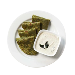 Palak Paneer Paratha