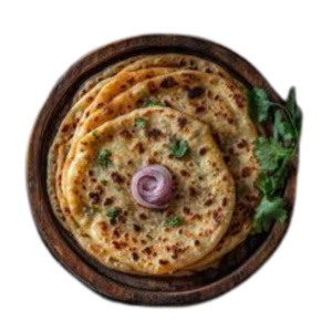 Onion Crunch Paratha