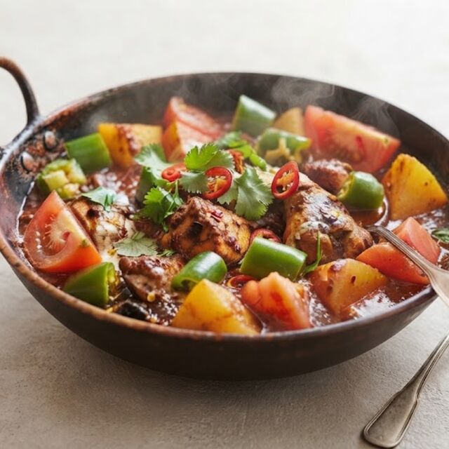 Fiery Chicken Vindaloo