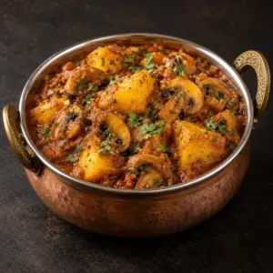 Aloo Mushroom Curry