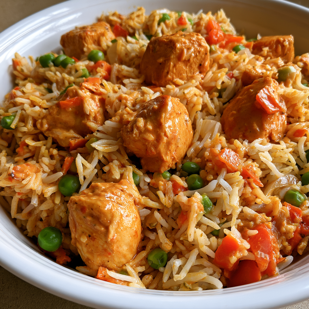 Punjabi Butter Chicken Biryani