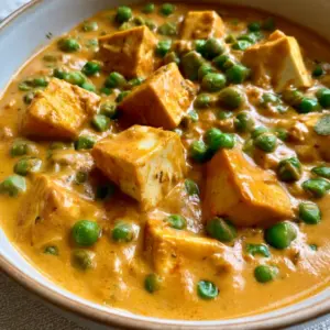 Matar Paneer Mild Curry