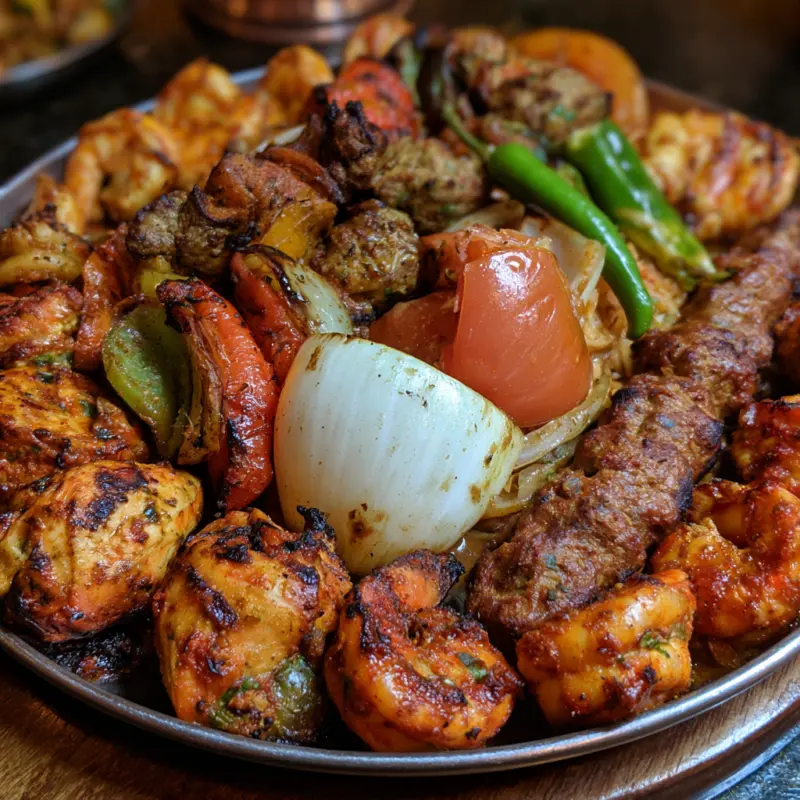 Mix Tandoori Platte (für 1)
